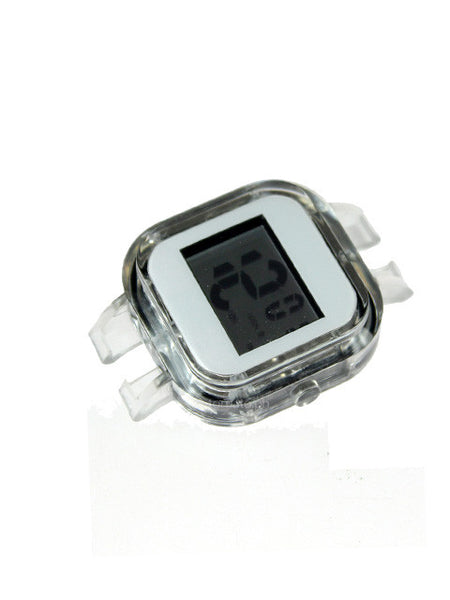 SWAP Digital Watch Face in White