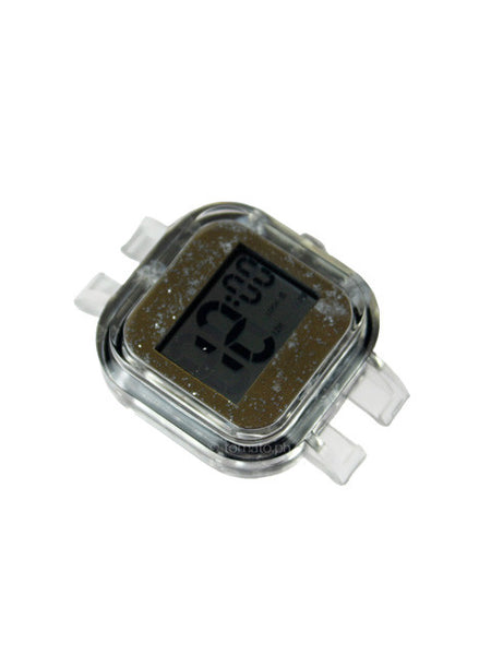 SWAP Digital Watch Face in Gold Glitter