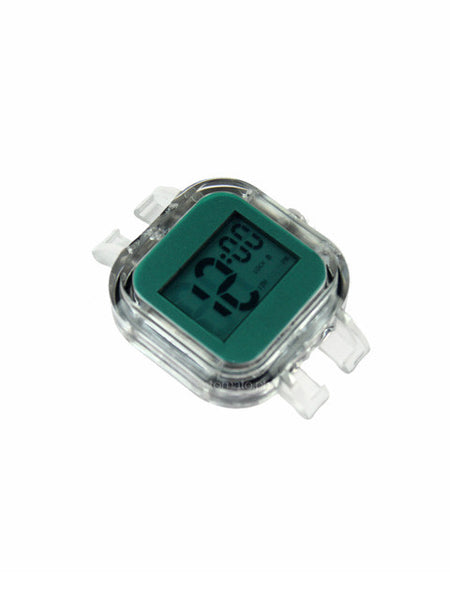 SWAP Digital Watch Face in Cyan