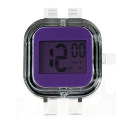 SWAP Digital Watch Face in Purple