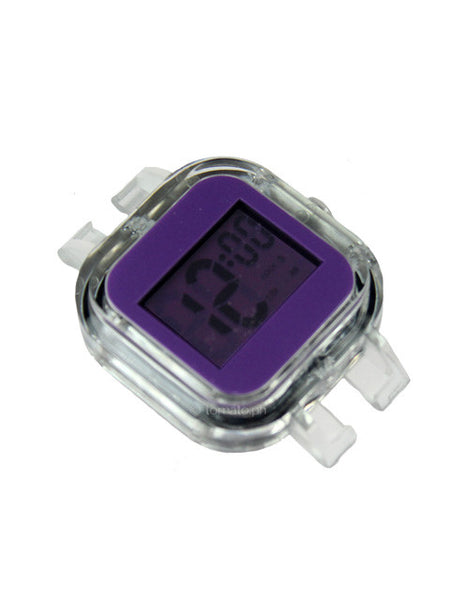 SWAP Digital Watch Face in Purple