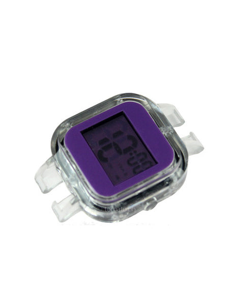 SWAP Digital Watch Face in Purple