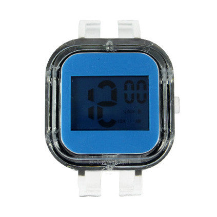 SWAP Digital Watch Face in Sky Blue